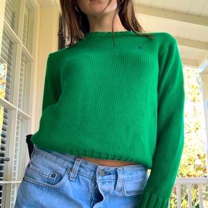 Ralph Lauren adorable green sweater
